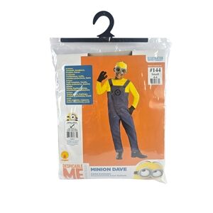 Rubies Despicable Me 2 Deluxe Dave Minion Costume – Child Small, 4-6